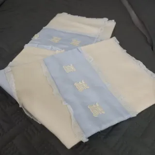 Copertina neonato fatta a mano