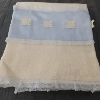 Copertina neonato fatta a mano