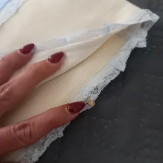 Copertina neonato fatta a mano