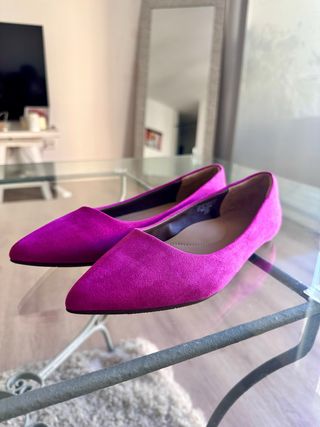 Bailarinas mujer rosa talla 37