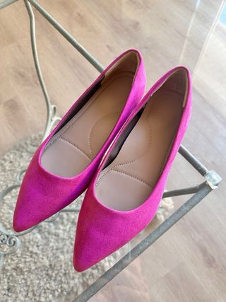 Bailarinas mujer rosa talla 37