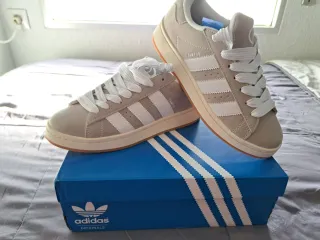 Adidas Campus Beige y Blancas
