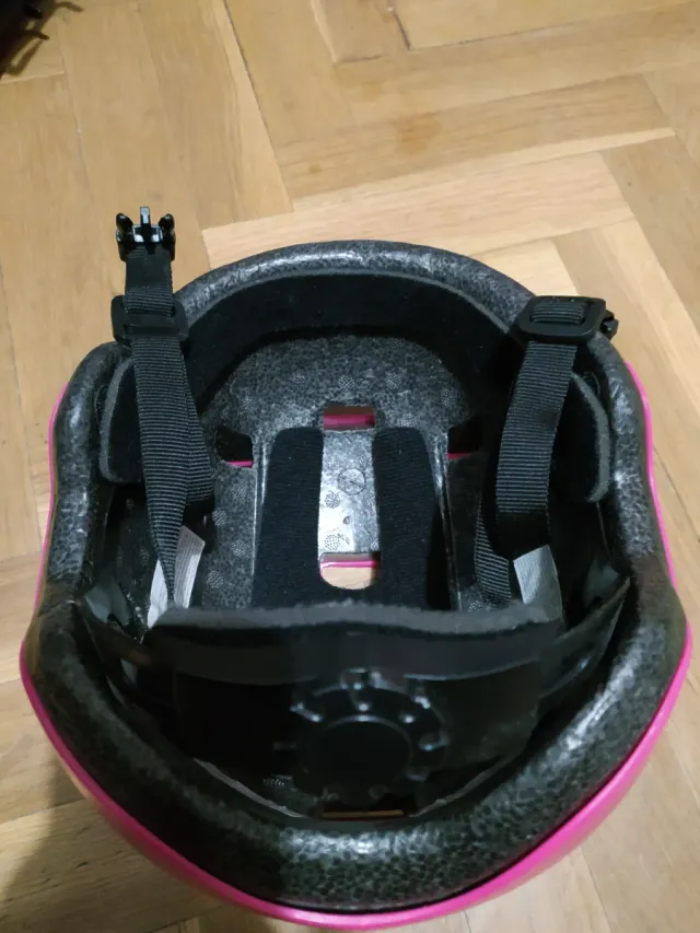 Casco Oxelo Talla S (52-54 cm) color rosa