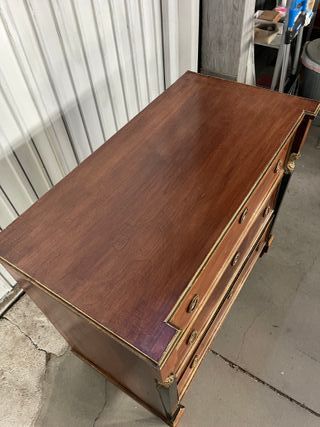 Cómoda madera antigua restaurada