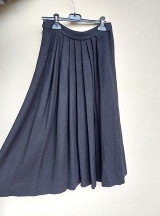 Gonna lunga vintage taglia XS o S colore nero