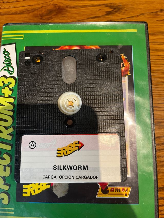 Jogo Spectrum +3 Silk Worm Erbe
