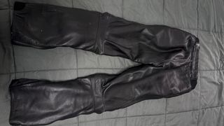 Conjunto Chaqueta y Pantalón Moto Cuero