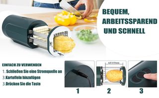 Cortador Eléctrico Papas Fritas / Verduras