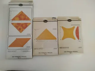 Set fustelle Bigz Sizzix Patchwork Originali