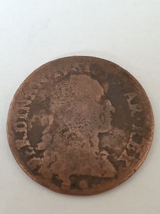 Moneta Antica Regno di Napoli 1 grano cavalli 1789