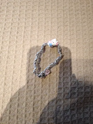 Pulsera Hello Kitty Plata