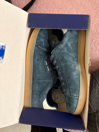 Scarpe Mistral blu e bianche