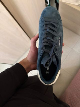 Scarpe Mistral blu e bianche