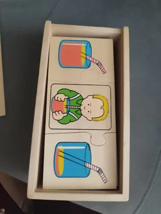 Puzzle de madera Historia