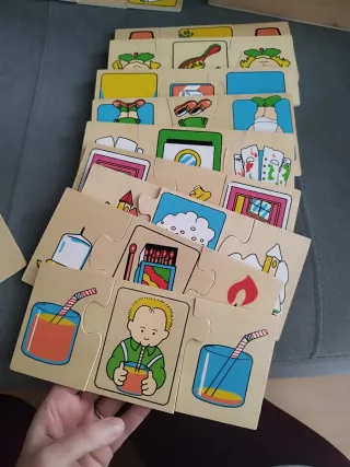 Puzzle de madera Historia