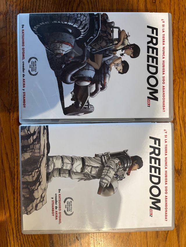 Freedom Vol. 1 e 2 DVD Anime