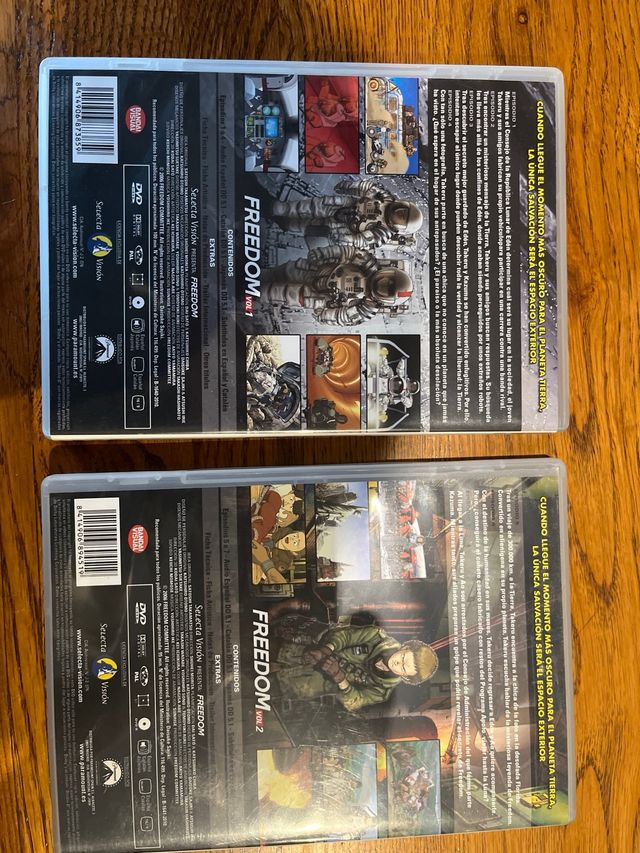 Freedom Vol. 1 e 2 DVD Anime