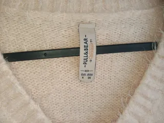 Jersey pelo rosa Pull&Bear Talla S