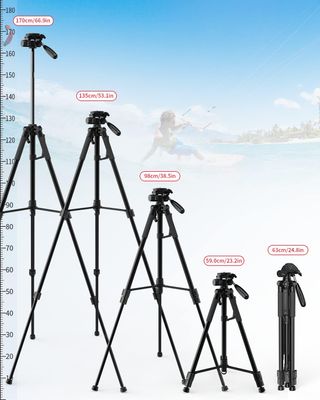 Trípode Cámara Aluminio 170cm
