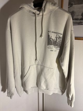 Felpa Pull&Bear N.Y. Downtown Beige