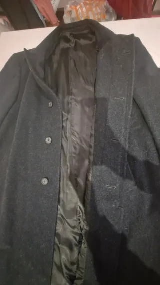 Abrigo de hombre gris