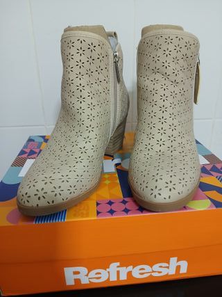 Botines Refresh Beige Talla X
