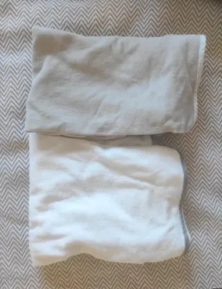 Cambiador bebé IKEA blanco + 2 fundas