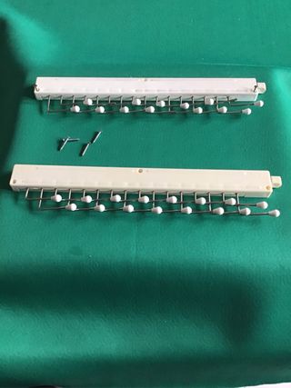 Coppia porta cravatte da armadio