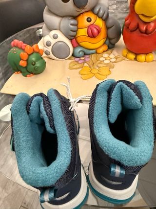 Scarponcini da neve bambino blu tg 26
