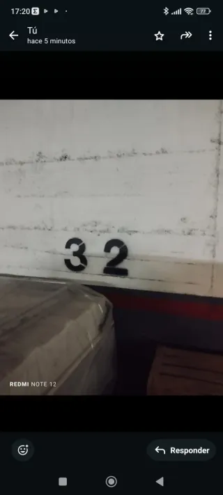 Plaza de garaje en venta