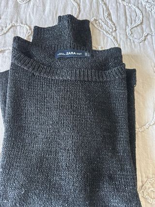 Jersey Zara Negro Talla S