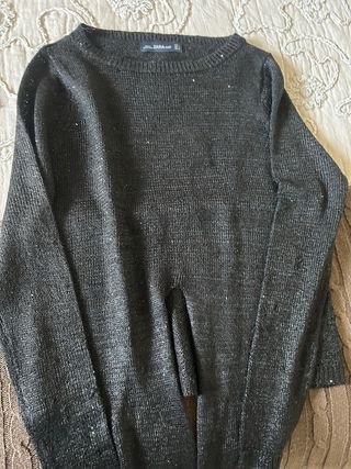Jersey Zara Negro Talla S