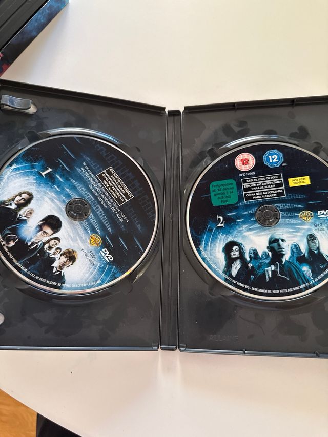 Colección Completa Películas Harry Potter DVD