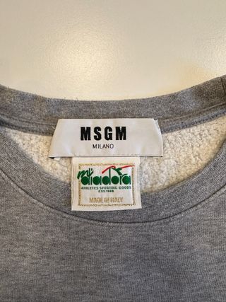 Felpa MSGM x Diadora Taglia M