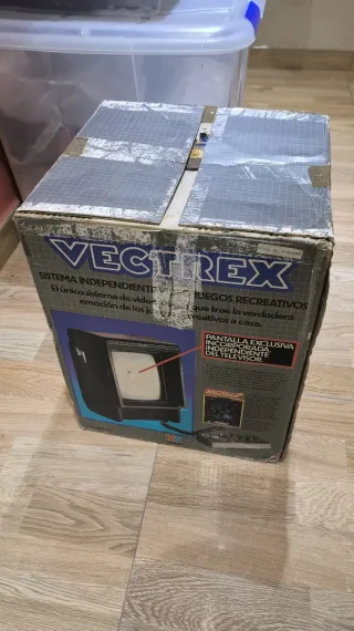 Consola MB Vectrex + 5 juegos