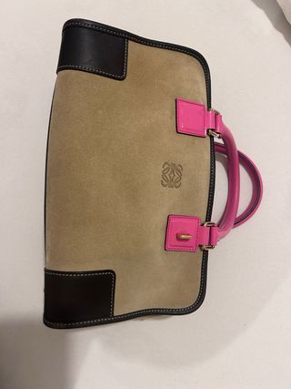 Bolso Loewe Amazona Asas Rosa Beige. Original