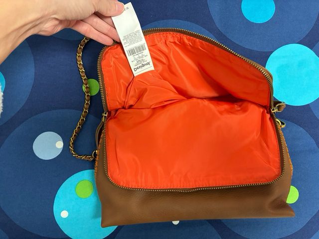 Bolso Desigual marrón cadena