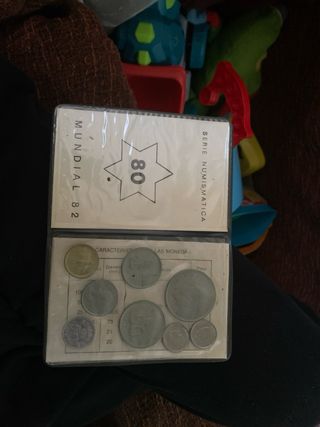 Estuche Numismático Mundial España 82 – Serie Comp