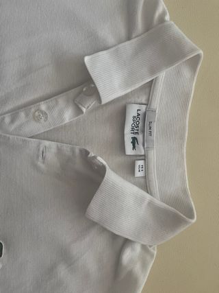 Camiseta Lacoste Slim Fit Manga Larga S
