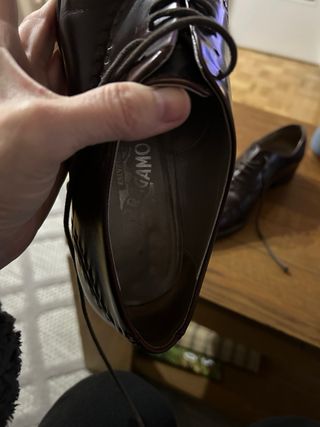 Zapatos Salvatore Ferragamo Talla 39 Marrón