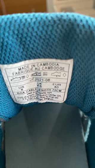 Zapatillas Scott BTT talla 40