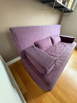 Sofá Cama Ikea Beddinge 2 Plazas Morado