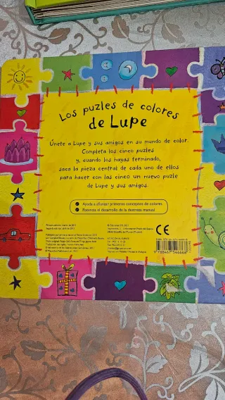 Los puzzles de colores de Lupe