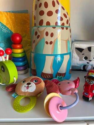 Lote Juguetes Bebé Sophie la Girafe y más