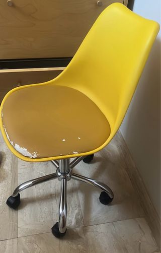 Silla de oficina con 5 ruedas