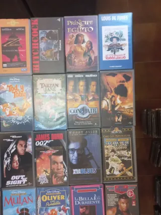 Lote Películas VHS Variadas 1