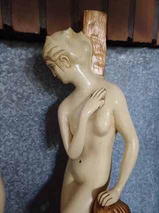 Esculturas Mujer Griega Madera Tallada afrodita