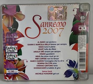 Sanremo 2007 Compilation CD