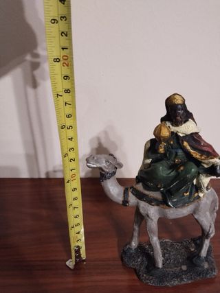 Figura de Belén Reyes Magos Camello