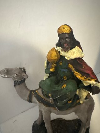 Figura de Belén Reyes Magos Camello